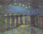 Vincent Van Gogh Starry Night over the Rhone (nn04) Spain oil painting artist
